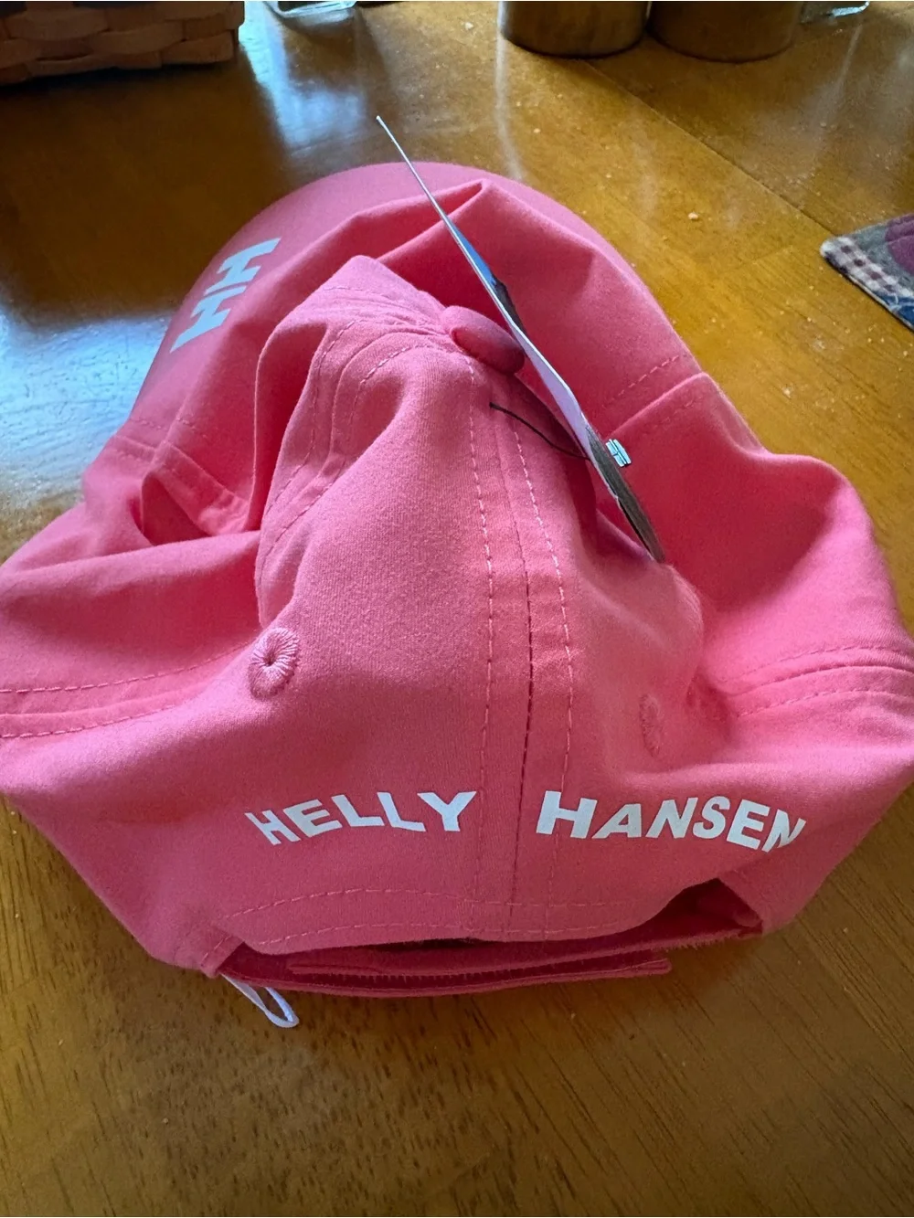 Helly Hansen Pink Baseball Cap with White HH Logo